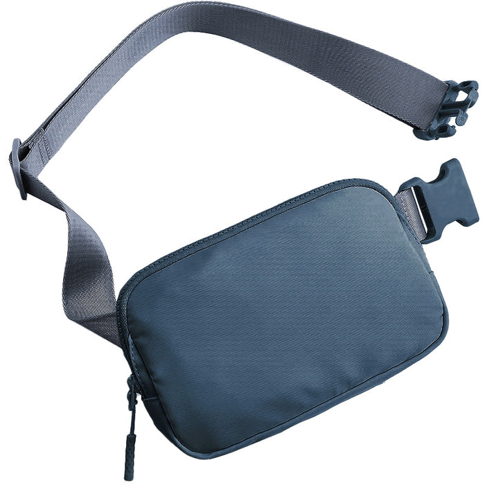 Wholesale Waist bag polyester waterproof chest bag outdoor sports running polyester waist bag men and women mobile phone waist bag