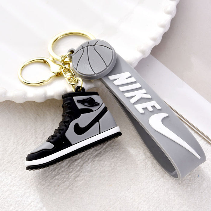 Wholesale New Cartoon Keychain Pendant Box Sneaker Doll Accessories Pendant Keychain
