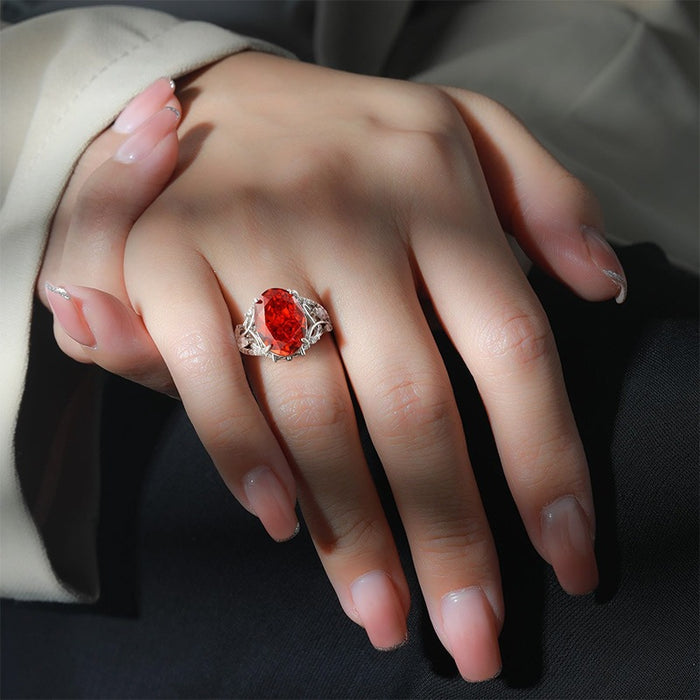 Wholesale Ice Flower Cut Floral Fairy Ring Real Gold Plated Copper White CZ Geometric Everyday Jewelry