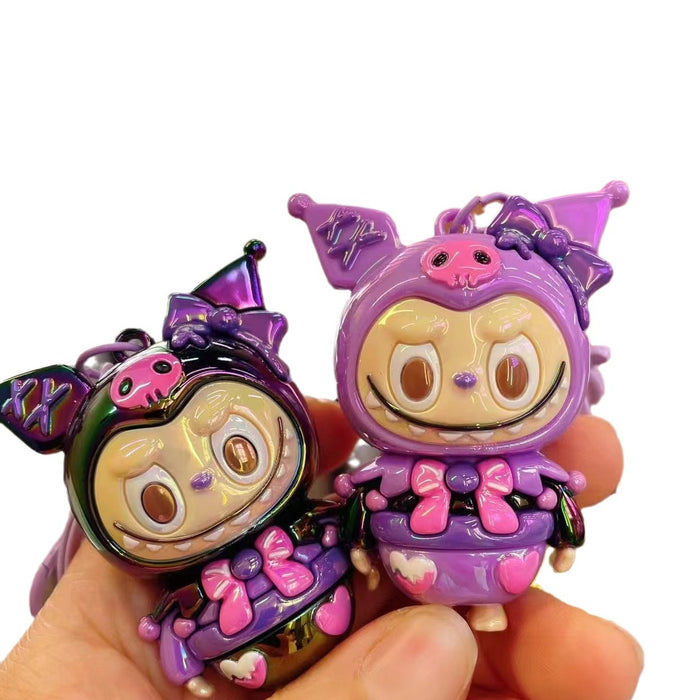 Wholesale Cute Electroplated Keychain Small Pendants