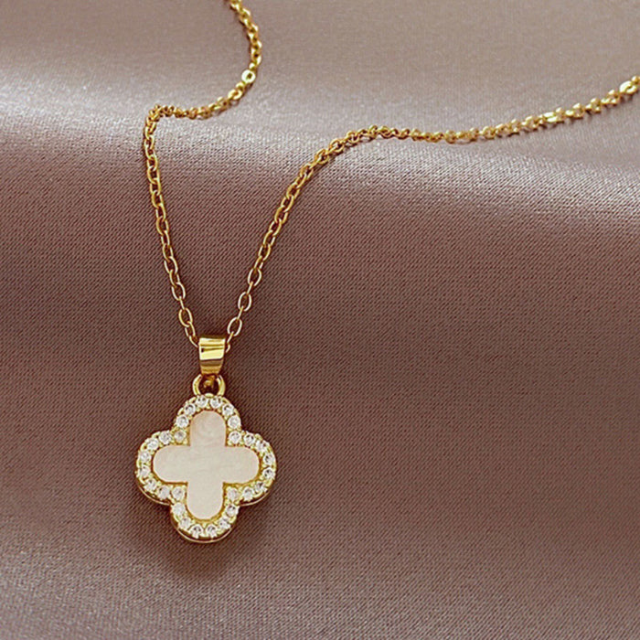 Wholesale Four-leaf clover necklace/ choker