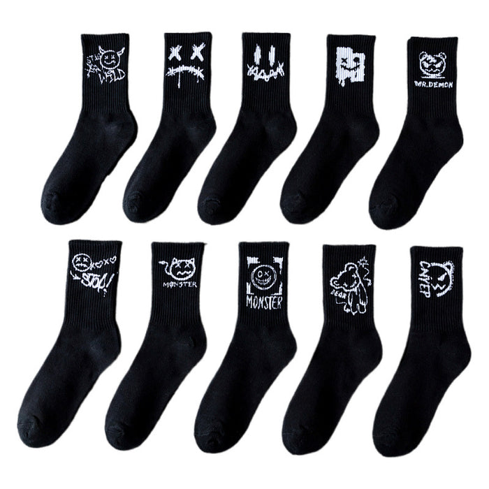 Wholesale Socks women' s sports socks cotton socks white stockings autumn and winter