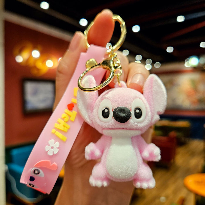 Wholesale Cartoon keychain cute schoolbag pendant car key pendant blind box small gift