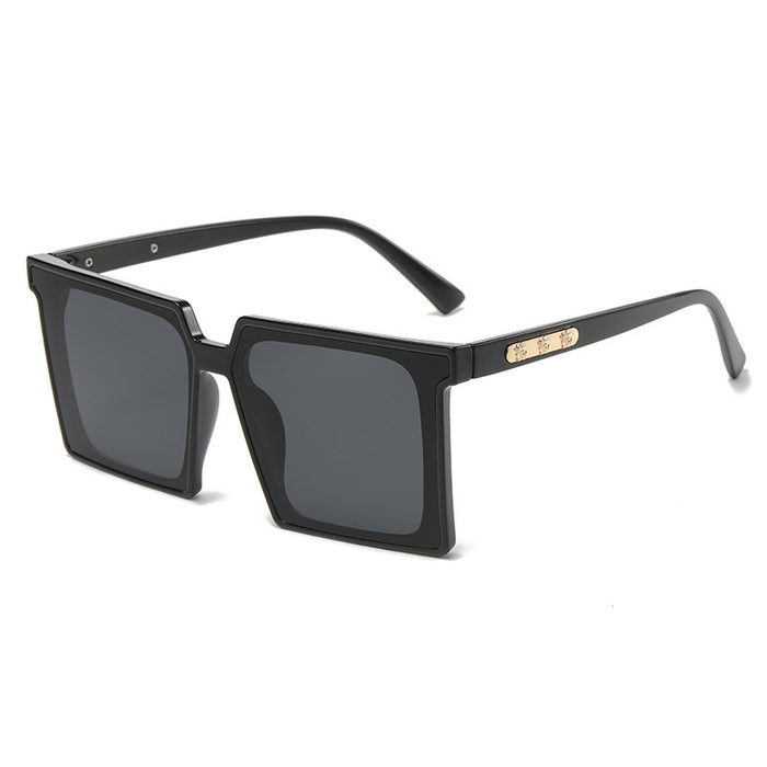 Wholesale Large frame square slimming polarized sunglasses street photography sunglasses trendy posing and matching