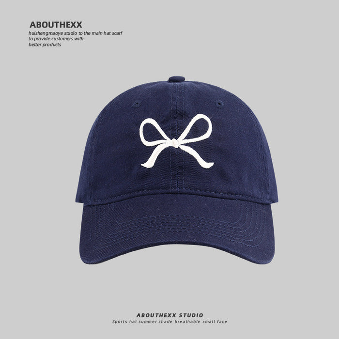 Wholesale Butterfly Embroidered Pattern Duck Tongue Hat Children's Sunshade Baseball Hat