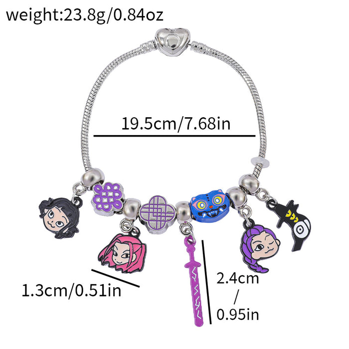Wholesale Cartoon Anime K-POP Beaded Bracelet