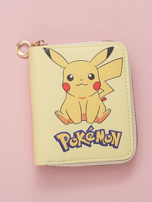 Wholesale Cartoon Anime Short Zipper Small Wallet
