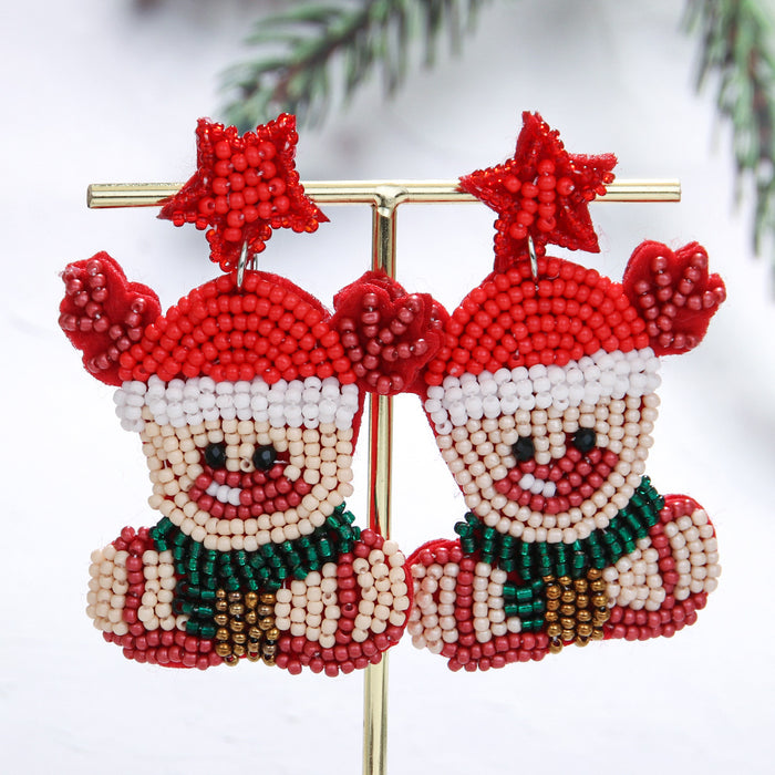 Wholesale Christmas tree  earrings  jewelry