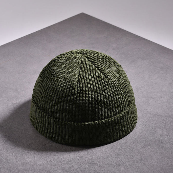 Wholesale Autumn and Winter Black Melon Skin Wool Hat JDC-FH-Shangy002