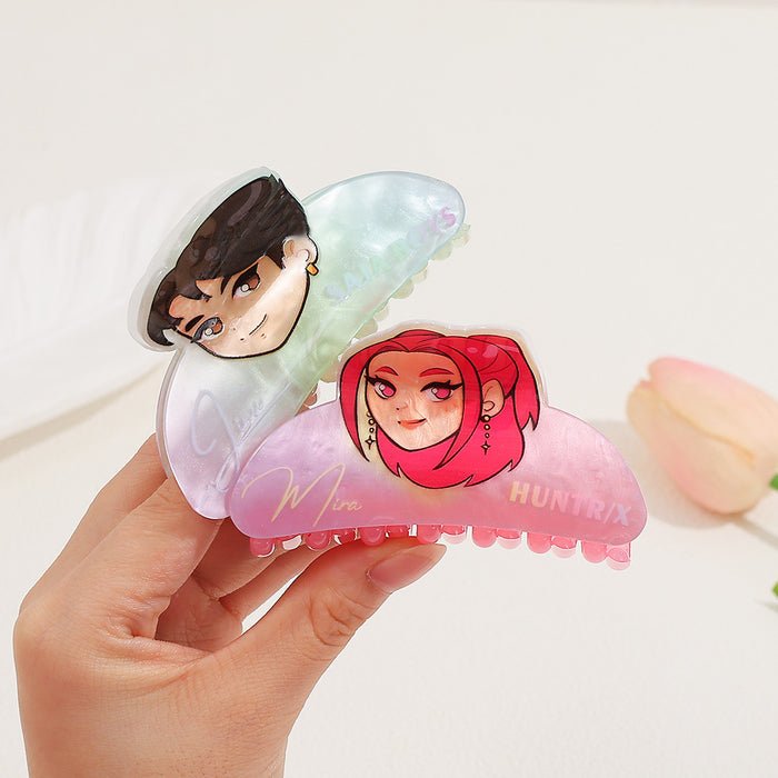 Wholesale Kpop Cute Girlish Fashion Hair Clip Trendy Hair Accessories Hair Clips
