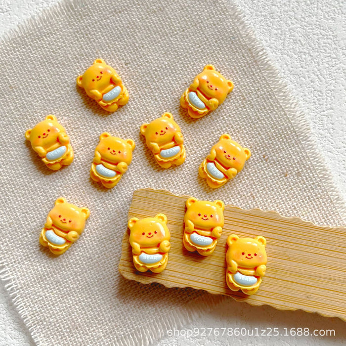 Wholesale Mini cartoon accessories mobile phone case hairpin pinchle nail art decoration