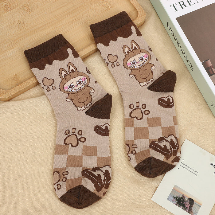 Wholesale Cartoon Mid-tube Long-tube Socks