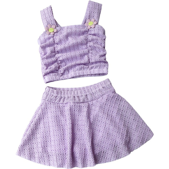 Wholesale New children's swimsuit, girls' and children's split princess skirt style mesh breathable swimsuit, hot spring beach swimsuit