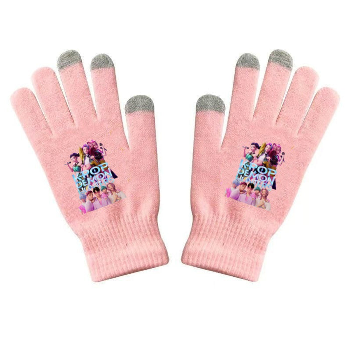 Wholesale KPOP Student gloves warm touchscreen gloves