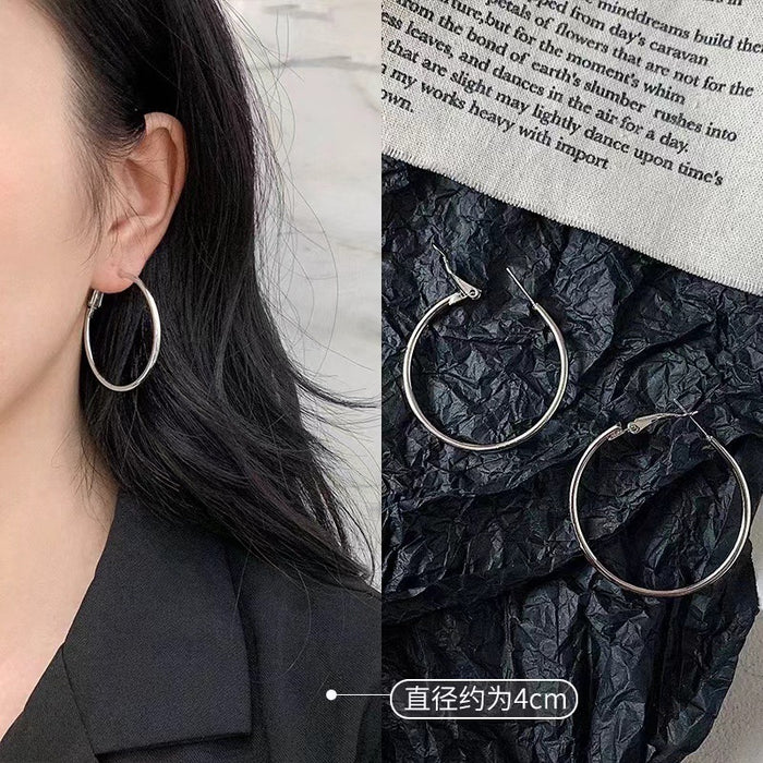 Wholesale Personality Large Hoop Earrings