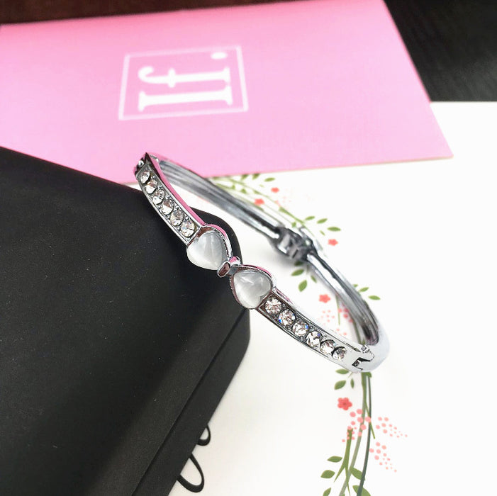 Wholesale  flash rhinestone bracelet women's gold-plated crystal