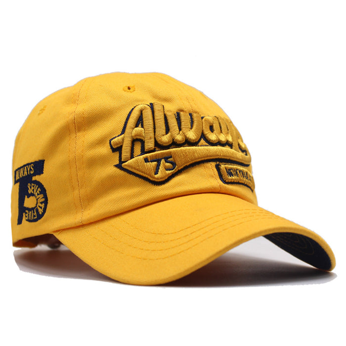 Wholesale Trendy White Dome Baseball Cotton Polyester Hat Fashion Accessory Everyday Gift
