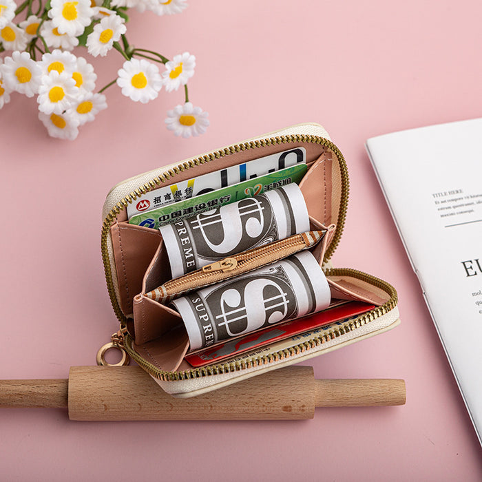 Wholesale Cute Cartoon Buckle Short Wallet