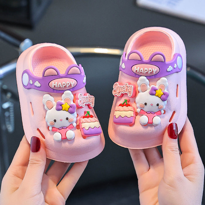 Wholesale Children's Cartoon Sandals Summer Indoor Soft-soled Infant Non-slip Slippers