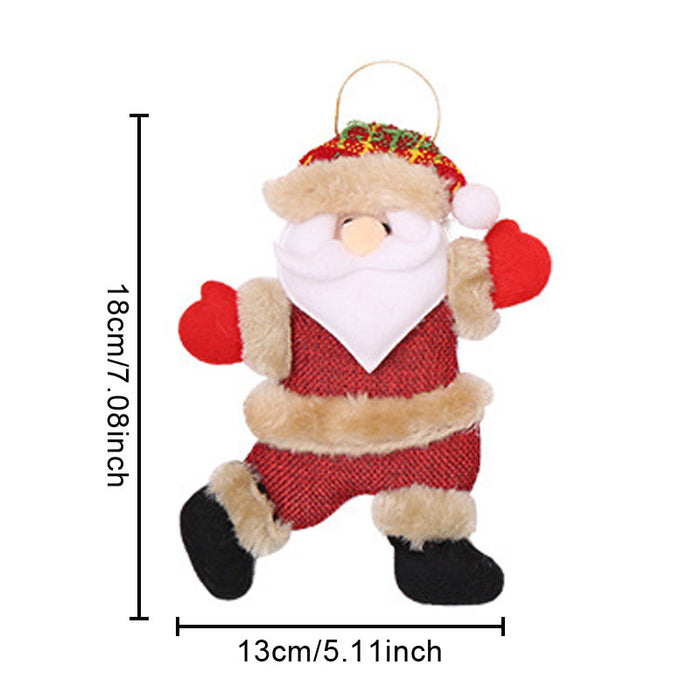 Wholesale Christmas tree decoration pendants mini Christmas tree five-pointed star ornaments party atmosphere window display