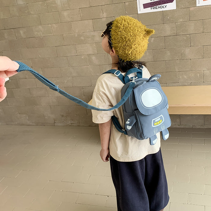 Wholesale Children's Schoolbag Anti-lost Kindergarten Baby Backpack Cute Astronaut Boys and Girls Casual Backpack