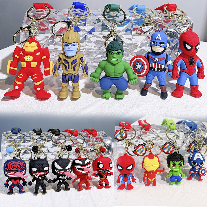 Wholesale Cartoon Pendant Keychain Cute Ornaments JDC-KC-QiWei042