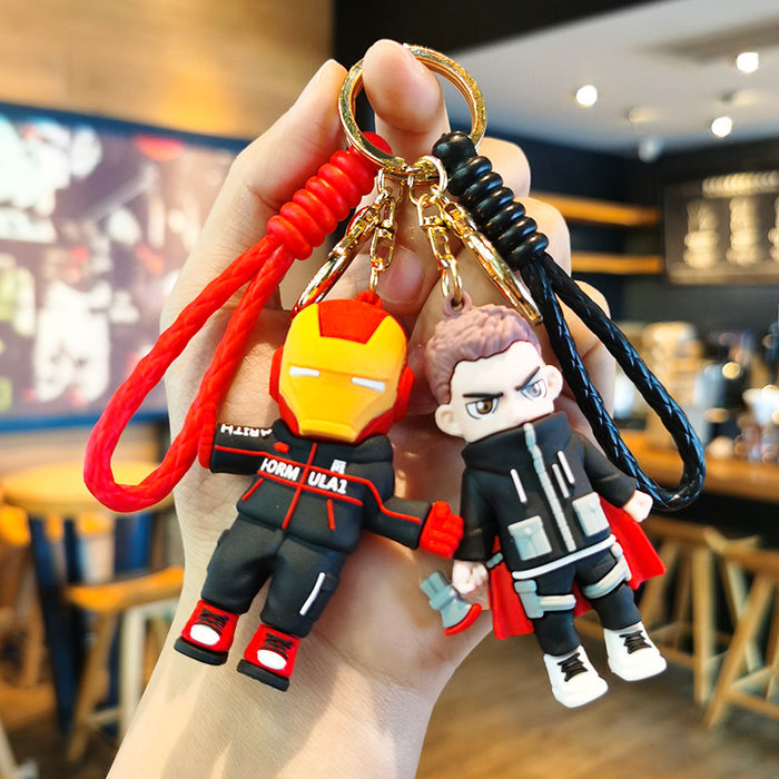 Wholesale Cartoon Doll Silicone Keychain JDC-KC-Tingm227