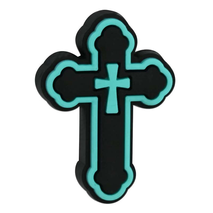 Wholesale Soft glue mold cross glue pendant cross jewelry accessories