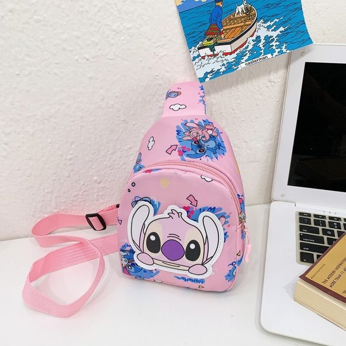 Wholesale Children's bag, lightweight chest bag, travel casual crossbody bag