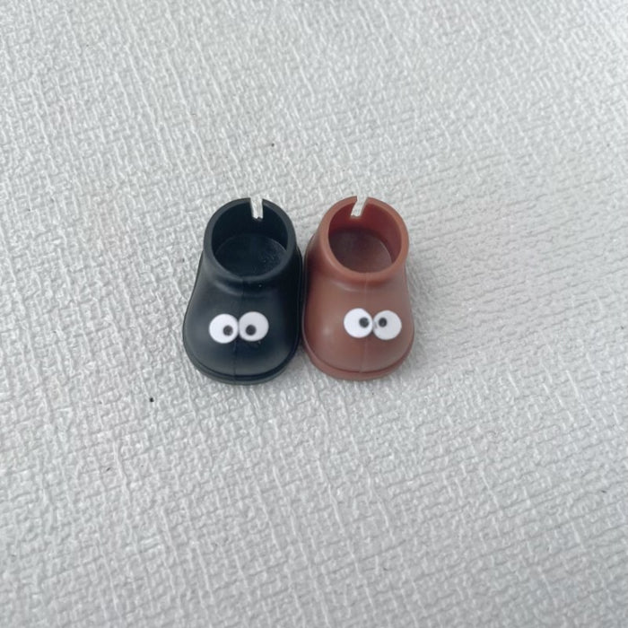 Wholesale Cute and playful hand-painted colorful shoes with small eyes