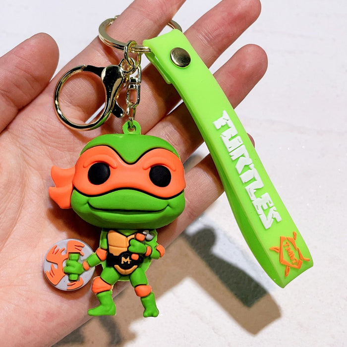 Wholesale Cartoon Silicone Doll Keychain JDC-KC-QiChao056