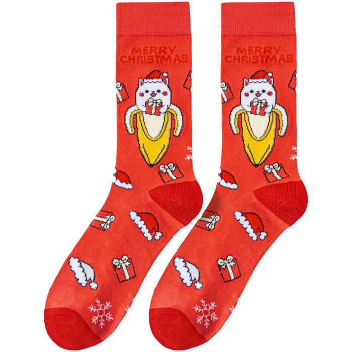 Wholesale Penguin mid-calf Christmas stockings for all seasons