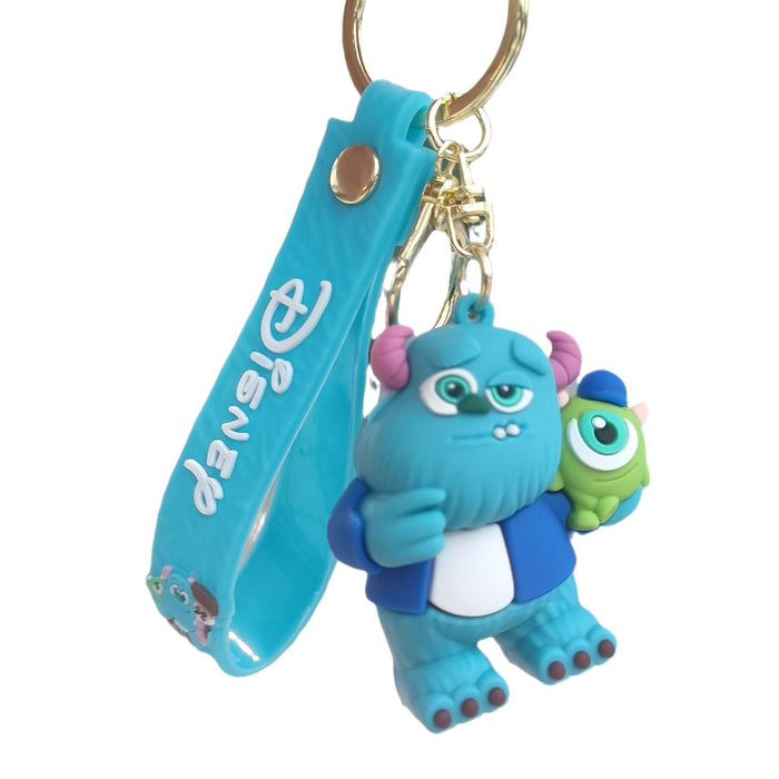 Wholesale Cartoon Silicone Anime Keychain JDC-KC-YiChang039