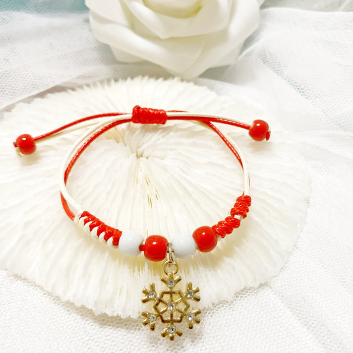 Wholesale Christmas cartoon bracelet  Christmas tree donuts deer a variety of optional manufacturers