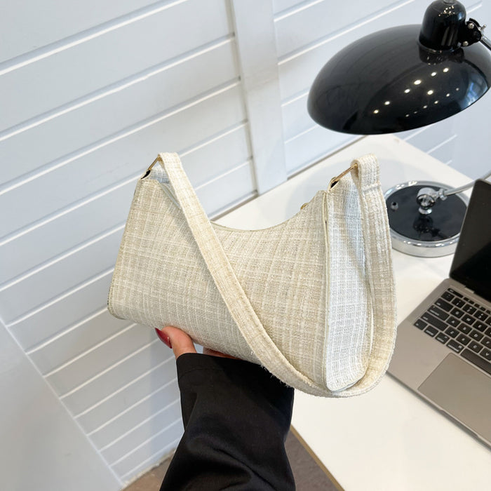 Wholesale Plaid Small Women' s Underarm Bag Cute Casual Phone Gift Resale