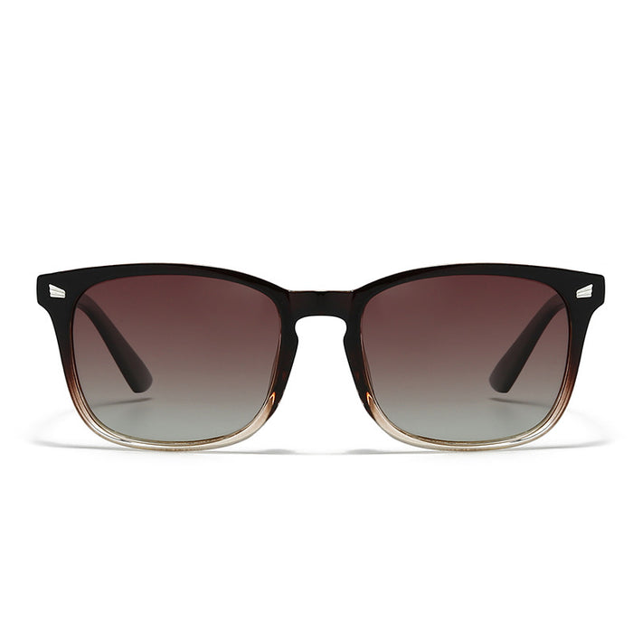 Wholesale  gradient frame sunglasses polarized travel sunglasses men's and women's  sun protection driving glasses