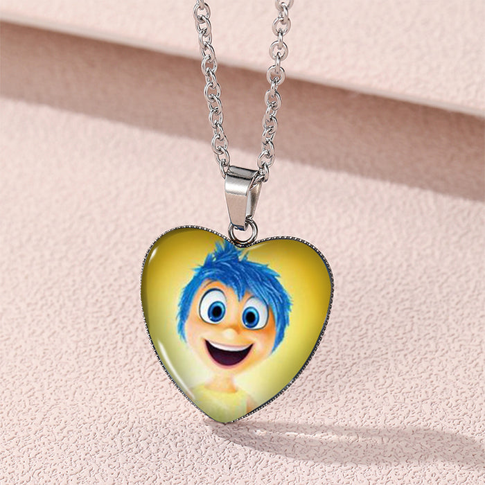 Wholesale Cartoon Alloy Children's Love Necklace JDC-NE-XiangL003