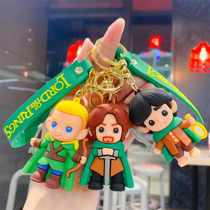 Wholesale Cartoon Elf Prince Keychain