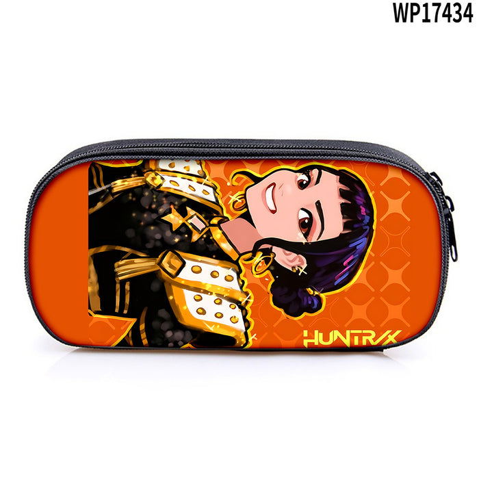 Wholesale K-POP Printed pencil case,  primary and secondary school stationery bag