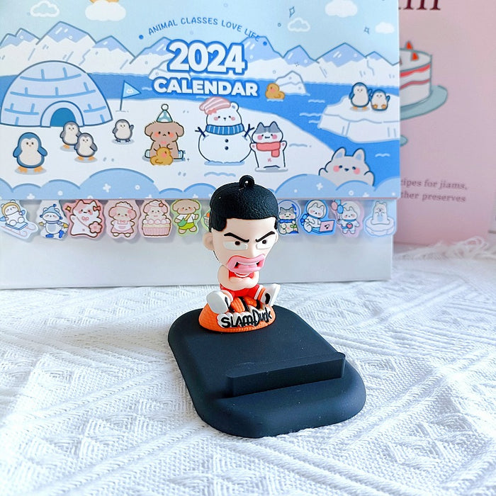 Wholesale PVC Cartoon Doll Mobile Phone Holder JDC-PS-MingT007