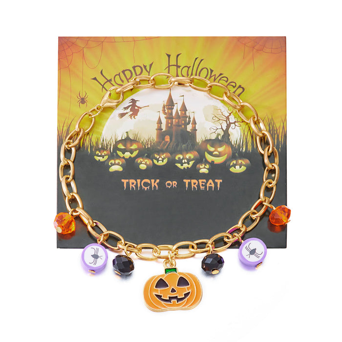 Wholesale  series bracelet funny ghost death pumpkin pendant bracelet