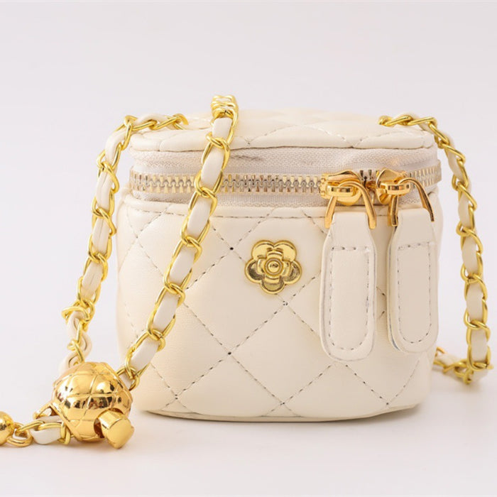 Wholesale Golden Camellia Mini Crossbody Bag for Parent-Child