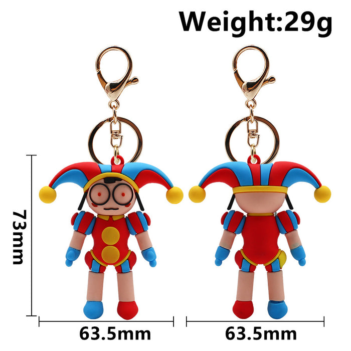 Wholesale Cartoon Game Clown Doll Keychains JDC-KC-HaoAn017