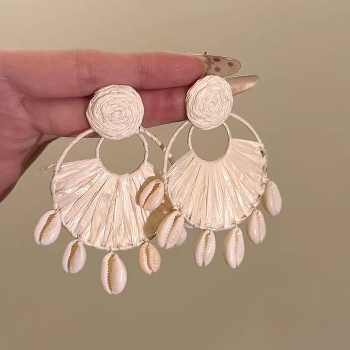 Wholesale Sun Flower Earrings - New Exaggerated Ear Accessories