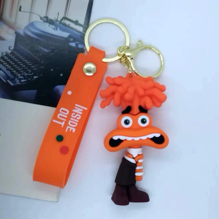 Wholesale cartoon mind Secret Service team key chain pendant bag car key chain accessories gift