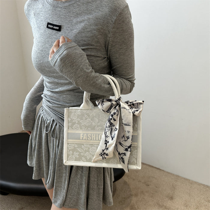 Wholesale Large capacity tote bag, personalized trend, niche commuting handbag, single shoulder crossbody bag, casual large bag