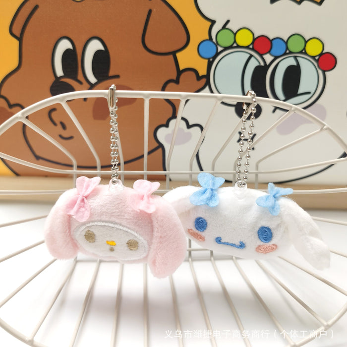 Wholesale Cute Stuffed Pendant Cat  Bag Pendant Keychain Cartoon Animal Brooch