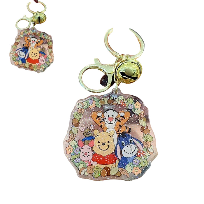 Wholesale 5 PCS Creative Cartoon Acrylic Keychains for Men and Women