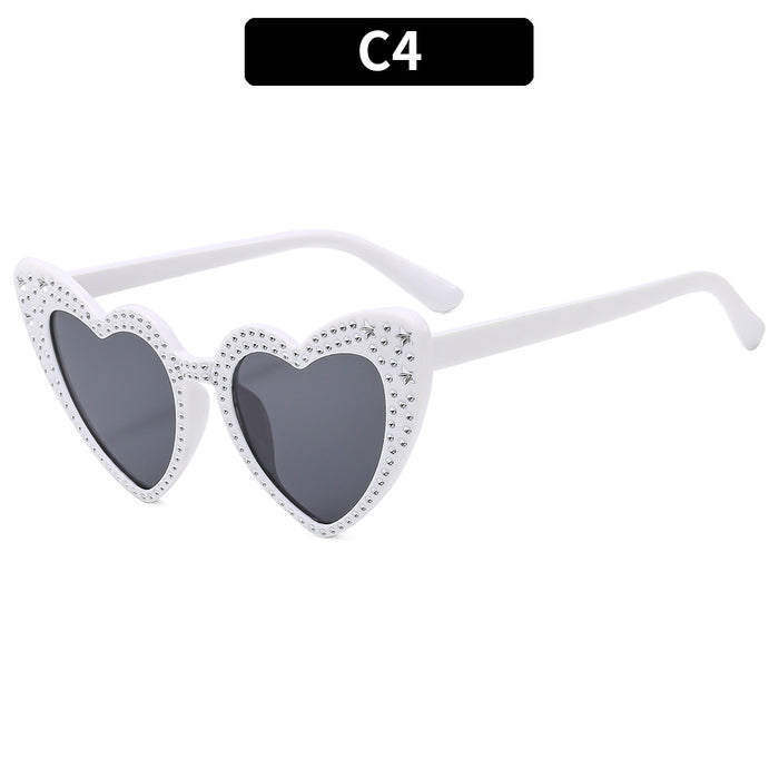 Wholesale Diamond-encrusted Love PC Sunglasses JDC-SG-XIa082
