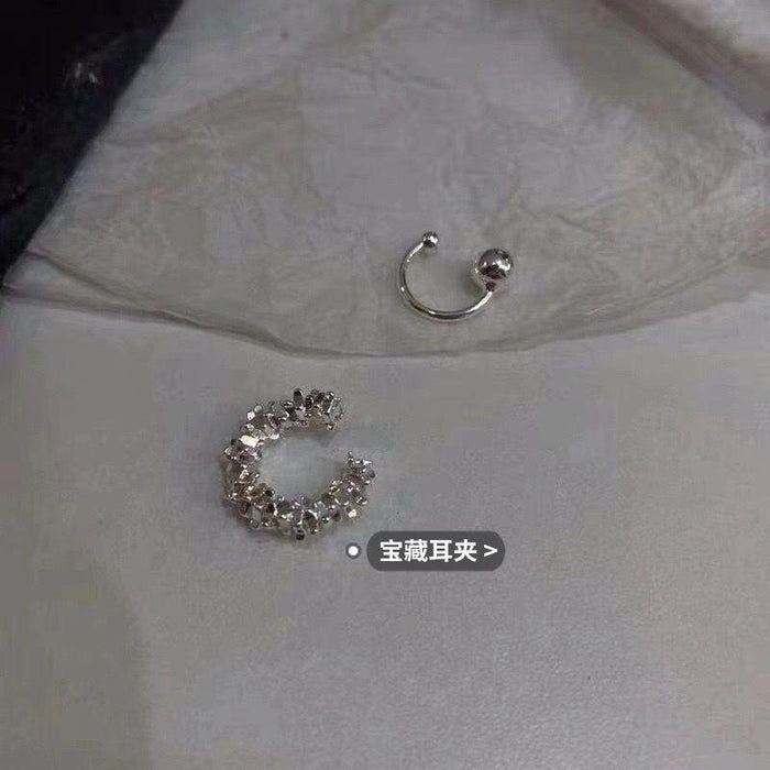 Wholesale Ear bone clip, niche design, irregular ear clip, no ear hole earrings, earrings, earrings, accessories